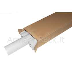 Confezione 7 canaline bombate passacavi calpestabili da pavimento pvc mt 1 dimensioni mm 75x20 con coperchio scorrevole (7 mt in totale)
