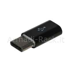 Adattatore usb-c maschio - micro usb "b" femmina