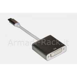 Adattatore usb-c maschio- dvi femmina