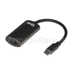 Adattatore usb-c / hdmi 2.0 4kx2k 60hz femmina
