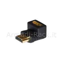 Adattatore hdmi femmina a hdmi maschio 90°