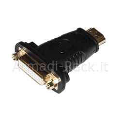 Adattatore bidirezionale dvi(24+5) femmina a hdmi maschio