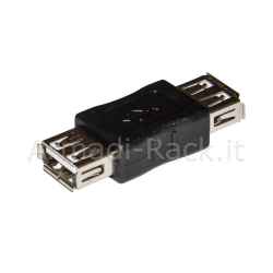 Adattatore usb 2.0 "a" femmina/femmina