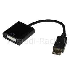 Adattatore displayport maschio a dvi-i femmina 24+5