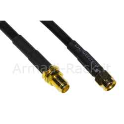 Cavo prolunga antenna rp-sma maschio - rp-sma femmina cfd200 mt 1
