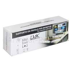 Braccio supporto da tavolo con morsa per video 13-27" fino a 10 kg