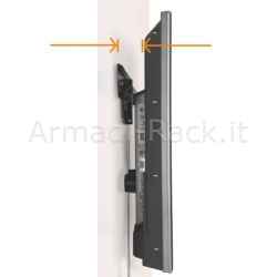 Supporto monitor 37"-80" fino a 50 kg per pareti cartongesso legno ecc