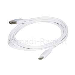 Cavo usb 2.0 "a" maschio usbc mt 0,5 colore bianco