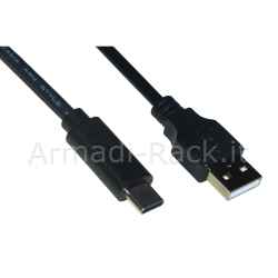 Cavo attivo usb 3.0 “a” maschio – usb-per ricarica fino a 1,5a e dati 5 gbps con amplificatore mt 5