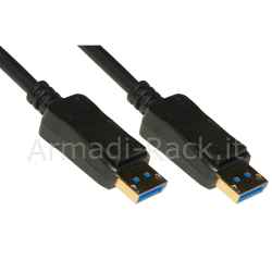 Cavo displayport 2.0 8k@30hz 4:4:4 contatti dorati maschio/maschio uhbr10 10g mt 2
