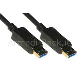 Cavo displayport 2.0 8k@30hz 4:4:4 contatti dorati maschio/maschio uhbr10 10g mt 3