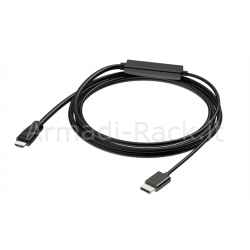 Cavo displayport 1.4 - hdmi 2.0 contatti dorati 4kx2k 60hz 18gbps hdr rgb 4:4:4 doppia schermatura mt 5