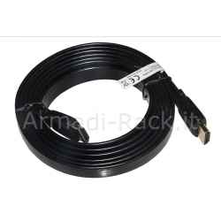 Cavo piatto hdmi 4k contatti dorati mt 2