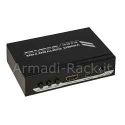 Convertitore vga - hdmi con amplificatore di risoluzione da vga 640x480 a hdmi 2.0 4k