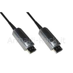 Cavo displayport 1.4 8k@60hz 32gbps hdcp hdr fibra ottica aoc mt 100