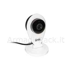 Telecamera wireless ad alta definizione hd 1080p con visione notturna 10 mt, h264, rilevazione movimento, audio a due vie, gestione con app