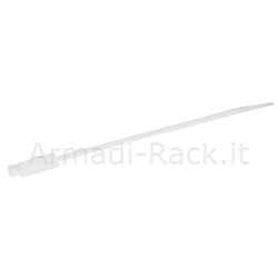 Confezione 100 fascette stringicavi mm. 4,8x200 con targhetta