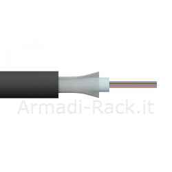 Cavo fibra ottica da esterno dielettrico om3 antiroditore 12 fibre