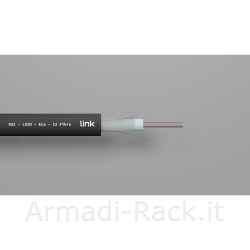 Cavo fibra ottica 12 fibre loose os2 9/125 nm antiroditore lszh interno/esterno classe eca
