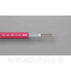 Cavo fibra ottica 24 fibre loose om4 antiroditore lszh classe b2ca (al metro)
