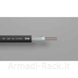 Cavo fibra ottica 24 fibre loose os2 9/125 nm antiroditore lszh interno/esterno classe eca
