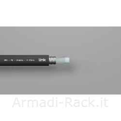 Cavo fibra ottica da esterno armato om3 guaina pe 4 fibre
