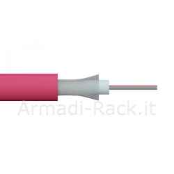 Cavo fibra ottica 8 fibre loose om4 antiroditore lszh classe b2ca (al metro)