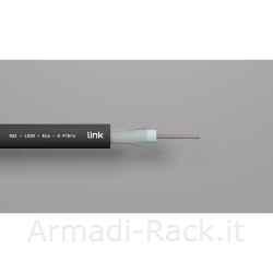 Cavo fibra ottica 8 fibre loose singlemode 9/125 nm antiroditore lszh interno/esterno classe eca (al metro)
