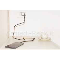 Cavo micro usb mt 1 guaina denim blu