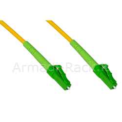 Cavo fibra ottica apc lc a apc lc singlemode simplex mt.2