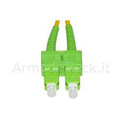 Cavo fibra ottica apc lc a apc sc singlemode duplex mt.5