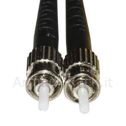Cavo fibra ottica lc a st singlemode duplex upc mt.3