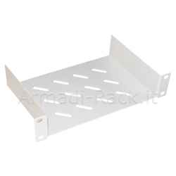 Ripiano 1u per armadi rack 10" 150 mm colore grigio