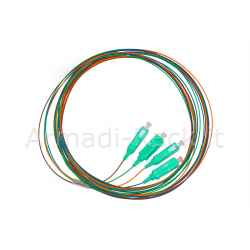 Confezione 4 pigtail mt 2 connettore sc simplex multimode om3