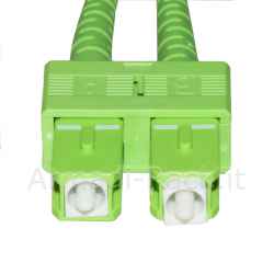 Cavo fibra ottica sc apc a sc upc singlemode duplex mt.1