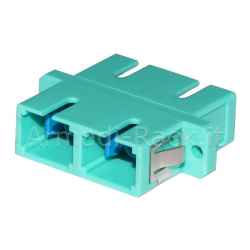 Adattatore fibra ottica sc/sc multimode duplex om3