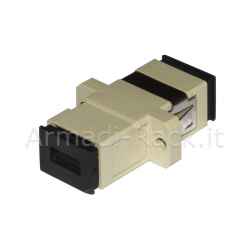 Adattatore fibra ottica sc/sc multimode simplex om2 upc