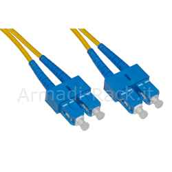 Cavo fibra ottica sc a sc singlemode duplex 9/125 varie lunghezze