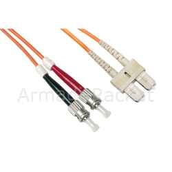 Cavo fibra ottica sc a st multimode duplex om2 50/125 varie lunghezze