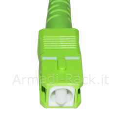 Cavo fibra ottica sc apc - sc upc singlemode simplex mt 5