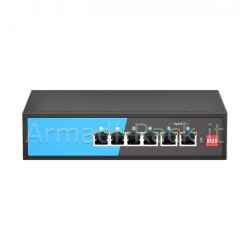 Switch di rete 8 porte gigabit poe 120 watt + 2 porte uplink gigabit