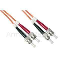Cavo fibra ottica st a st multimode duplex om2 50/125 varie lunghezze