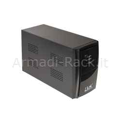 Gruppo di continuità line interactive pwm 1500 va 900 watt con 4 prese, cavo spina italiana