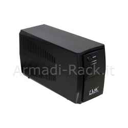 Gruppo di continuita' line interactive pwm 500 va 300 watt con 2 prese