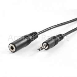 Cavo stereo jack 3.5 mm. prolunga scheda audio per cuffie/casse maschio/femmina mt. 10