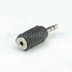 Adattatore stereo 3,5mm maschio - 2,5mm femmina
