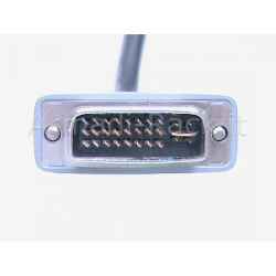 Cavo Monitor Connettori Dvi 24+5 Maschio/Vga 15 Poli Maschio Mt.1.80 (Ak 622N)