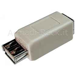 Adattatore USB a Femmina-Bfemmina (A-USB-1)