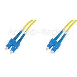 Cavo Fibra Ottica Sc a Sc Monomode Duplex 9/125 Mt.1(Al-9Scsc-01I)