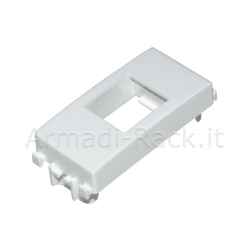 Adattatore portafrutto vimar eikon bianco